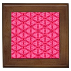 Cute Pretty Elegant Pattern Framed Ceramic Tile