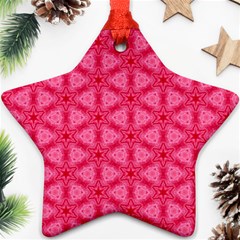 Cute Pretty Elegant Pattern Star Ornament