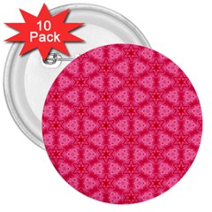 Cute Pretty Elegant Pattern 3  Button (10 Pack)