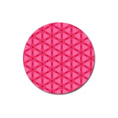 Cute Pretty Elegant Pattern Magnet 3  (round) by GardenOfOphir