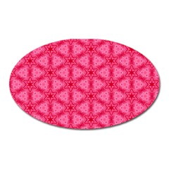 Cute Pretty Elegant Pattern Magnet (oval)