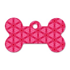 Cute Pretty Elegant Pattern Dog Tag Bone (one Sided)