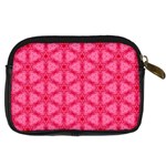 Cute Pretty Elegant Pattern Digital Camera Leather Case Back