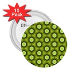 Cute Pretty Elegant Pattern 2.25  Button (10 pack) Front