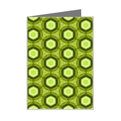 Cute Pretty Elegant Pattern Mini Greeting Card by GardenOfOphir