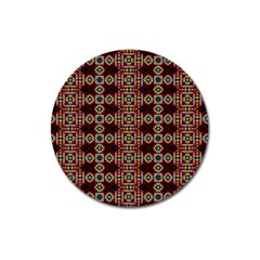 Cute Pretty Elegant Pattern Magnet 3  (round) by GardenOfOphir