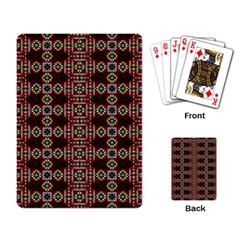 Cute Pretty Elegant Pattern Playing Cards Single Design by GardenOfOphir