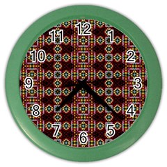 Cute Pretty Elegant Pattern Wall Clock (color)