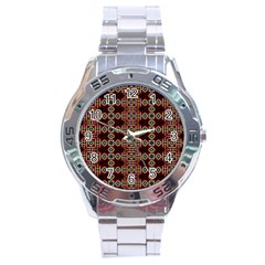 Cute Pretty Elegant Pattern Stainless Steel Watch