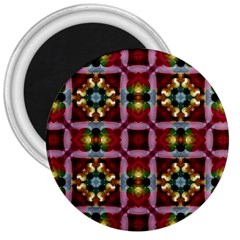 Cute Pretty Elegant Pattern 3  Button Magnet by GardenOfOphir