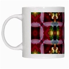 Cute Pretty Elegant Pattern White Coffee Mug