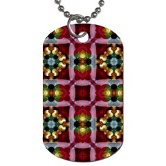 Cute Pretty Elegant Pattern Dog Tag (two-sided)  by GardenOfOphir