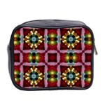 Cute Pretty Elegant Pattern Mini Travel Toiletry Bag (Two Sides) Back