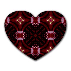 Cute Pretty Elegant Pattern Mouse Pad (heart) by GardenOfOphir