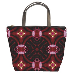 Cute Pretty Elegant Pattern Bucket Handbag by GardenOfOphir