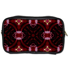 Cute Pretty Elegant Pattern Travel Toiletry Bag (two Sides)