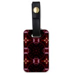 Cute Pretty Elegant Pattern Luggage Tag (One Side) Front