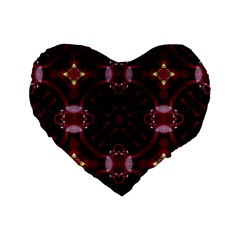 Cute Pretty Elegant Pattern 16  Premium Heart Shape Cushion  by GardenOfOphir