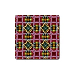 Cute Pretty Elegant Pattern Magnet (square) by GardenOfOphir