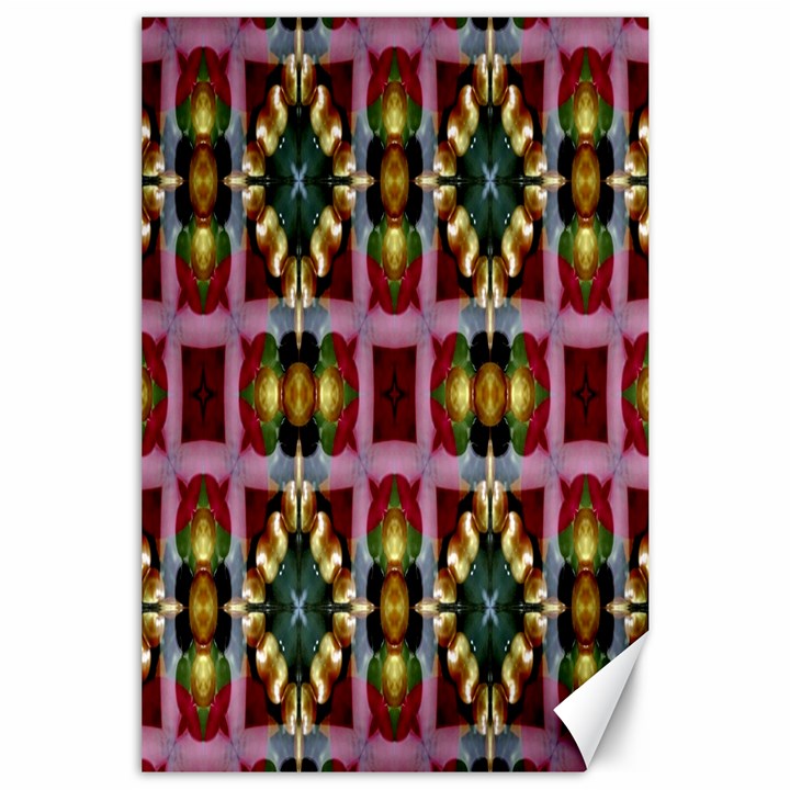 Cute Pretty Elegant Pattern Canvas 24  x 36  (Unframed)