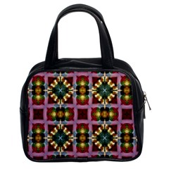 Cute Pretty Elegant Pattern Classic Handbag (two Sides)