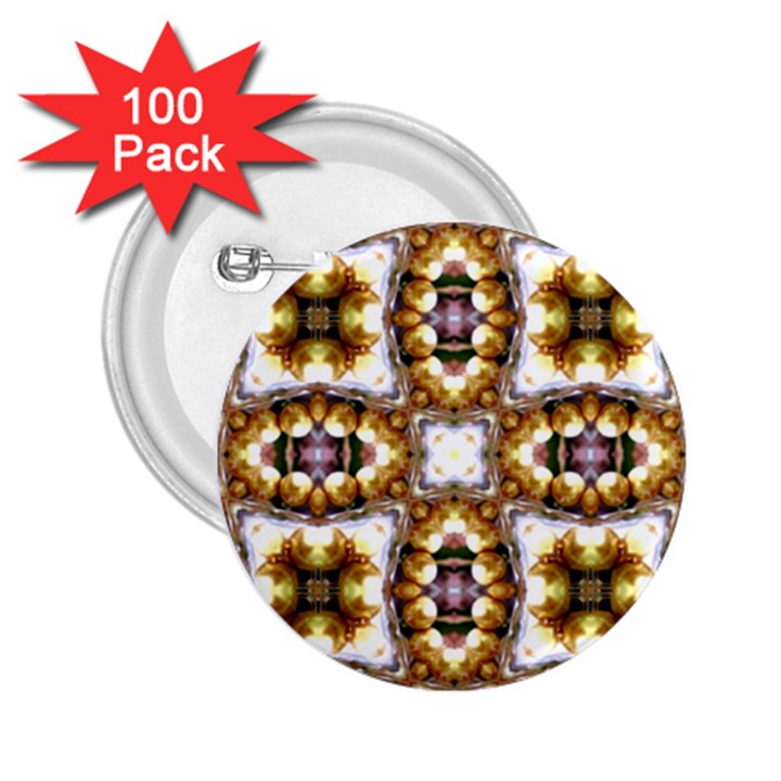 Cute Pretty Elegant Pattern 2.25  Button (100 pack)