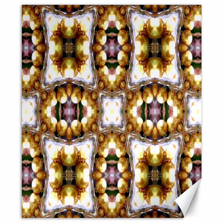 Cute Pretty Elegant Pattern Canvas 8  x 10  (Unframed)