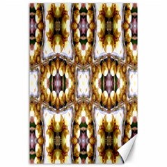 Cute Pretty Elegant Pattern Canvas 24  X 36  (unframed) by GardenOfOphir