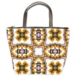 Cute Pretty Elegant Pattern Bucket Handbag Front