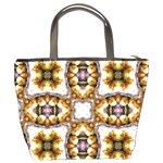 Cute Pretty Elegant Pattern Bucket Handbag Back