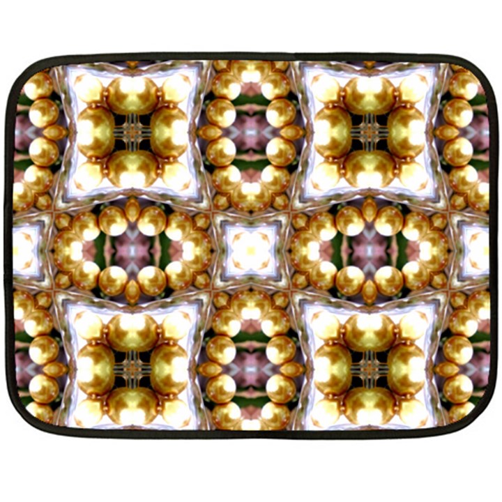 Cute Pretty Elegant Pattern Mini Fleece Blanket (Two Sided)