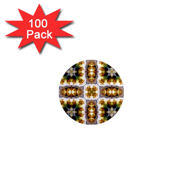 Cute Pretty Elegant Pattern 1  Mini Button Magnet (100 pack)