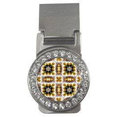 Cute Pretty Elegant Pattern Money Clip (cz)