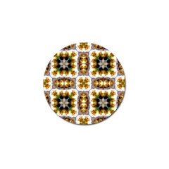 Cute Pretty Elegant Pattern Golf Ball Marker