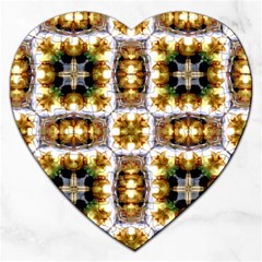 Cute Pretty Elegant Pattern Jigsaw Puzzle (heart)