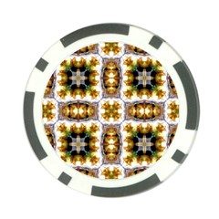 Cute Pretty Elegant Pattern Poker Chip by GardenOfOphir