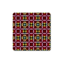 Cute Pretty Elegant Pattern Magnet (square) by GardenOfOphir