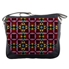 Cute Pretty Elegant Pattern Messenger Bag by GardenOfOphir