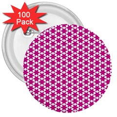 Cute Pretty Elegant Pattern 3  Button (100 Pack) by GardenOfOphir