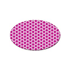 Cute Pretty Elegant Pattern Sticker (oval)