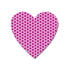 Cute Pretty Elegant Pattern Magnet (heart)