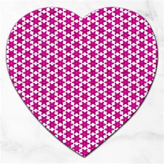 Cute Pretty Elegant Pattern Jigsaw Puzzle (heart)