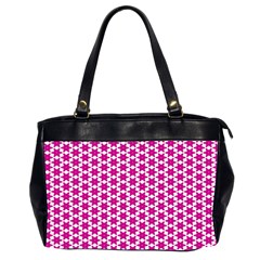 Cute Pretty Elegant Pattern Oversize Office Handbag (two Sides)