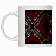 Cute Pretty Elegant Pattern White Coffee Mug