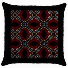 Cute Pretty Elegant Pattern Black Throw Pillow Case