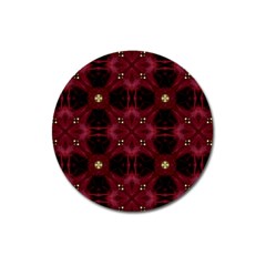 Cute Pretty Elegant Pattern Magnet 3  (round) by GardenOfOphir