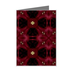 Cute Pretty Elegant Pattern Mini Greeting Card