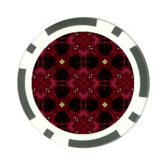 Cute Pretty Elegant Pattern Poker Chip by GardenOfOphir