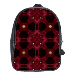 Cute Pretty Elegant Pattern School Bag (large)