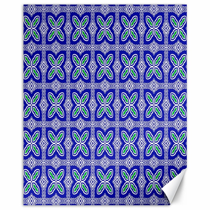 Cute Pretty Elegant Pattern Canvas 11  x 14  (Unframed)